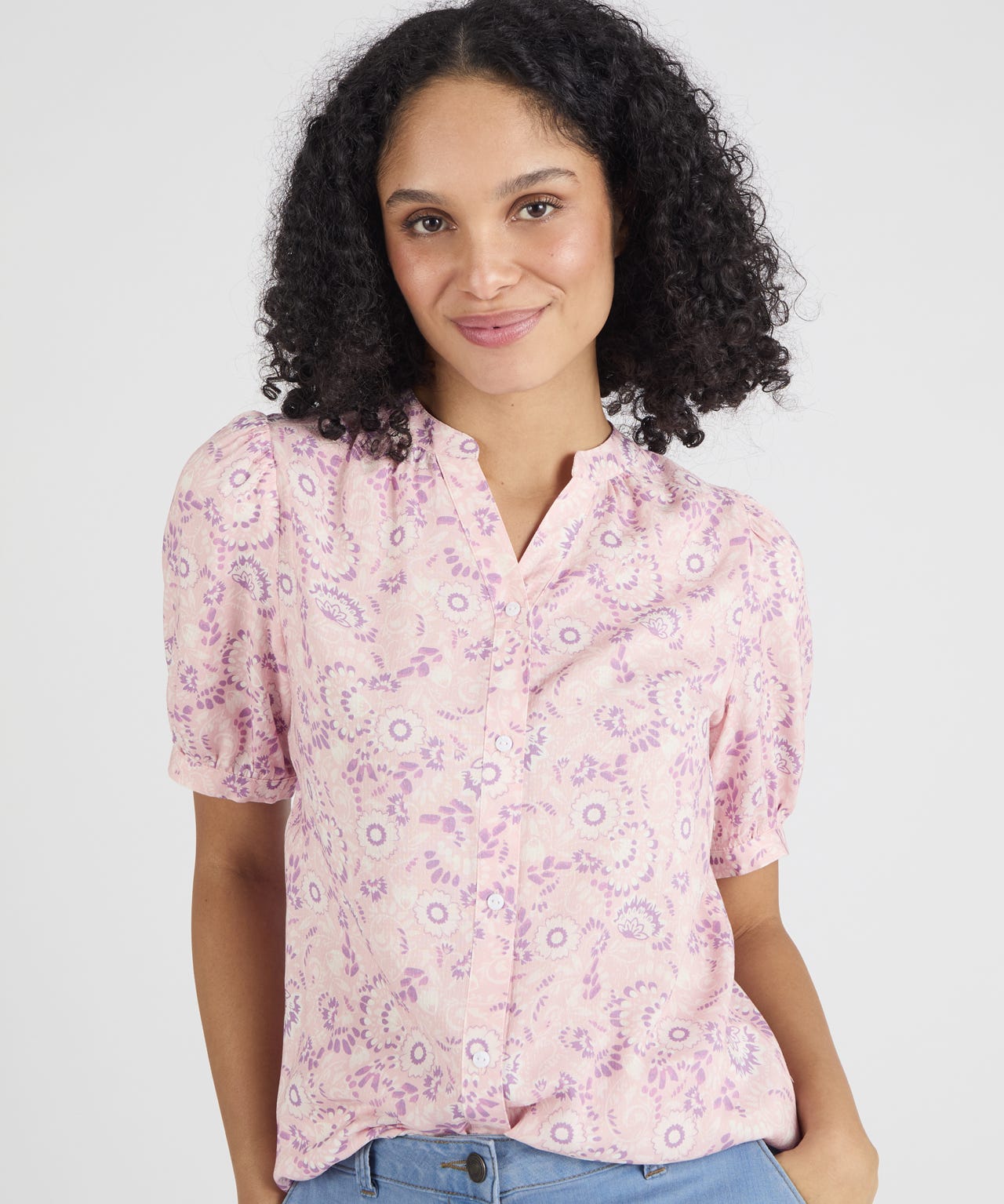 Damart Climatyl Printed Blouse
