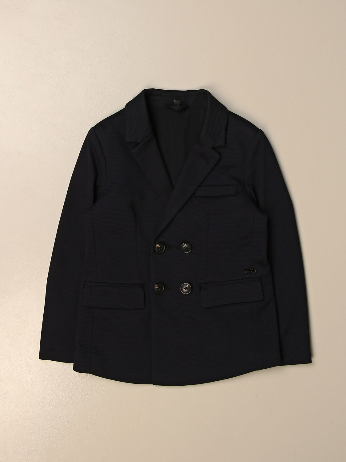 EMPORIO ARMANI basic double-breasted blazer