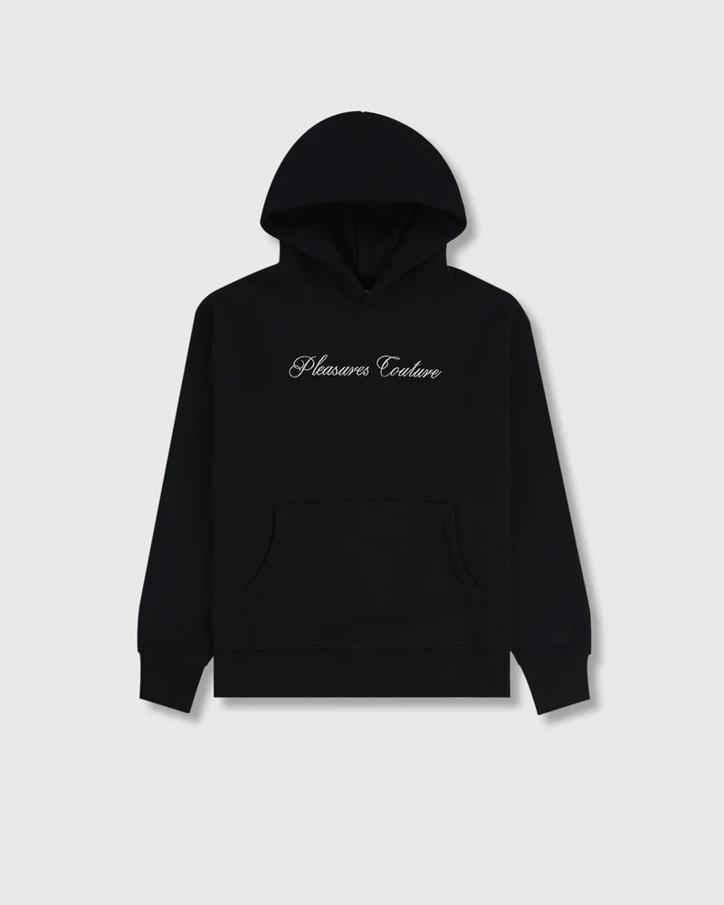 'Juicy by PLEASURES' BLACK BLISS HOODIE - X Black