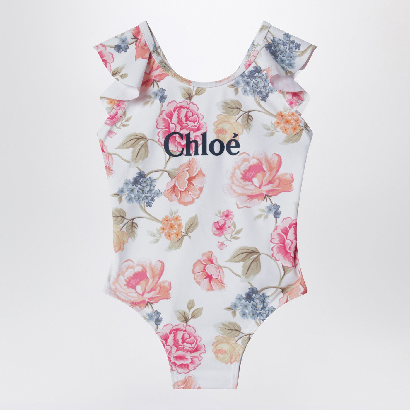 Floral print swimsuit