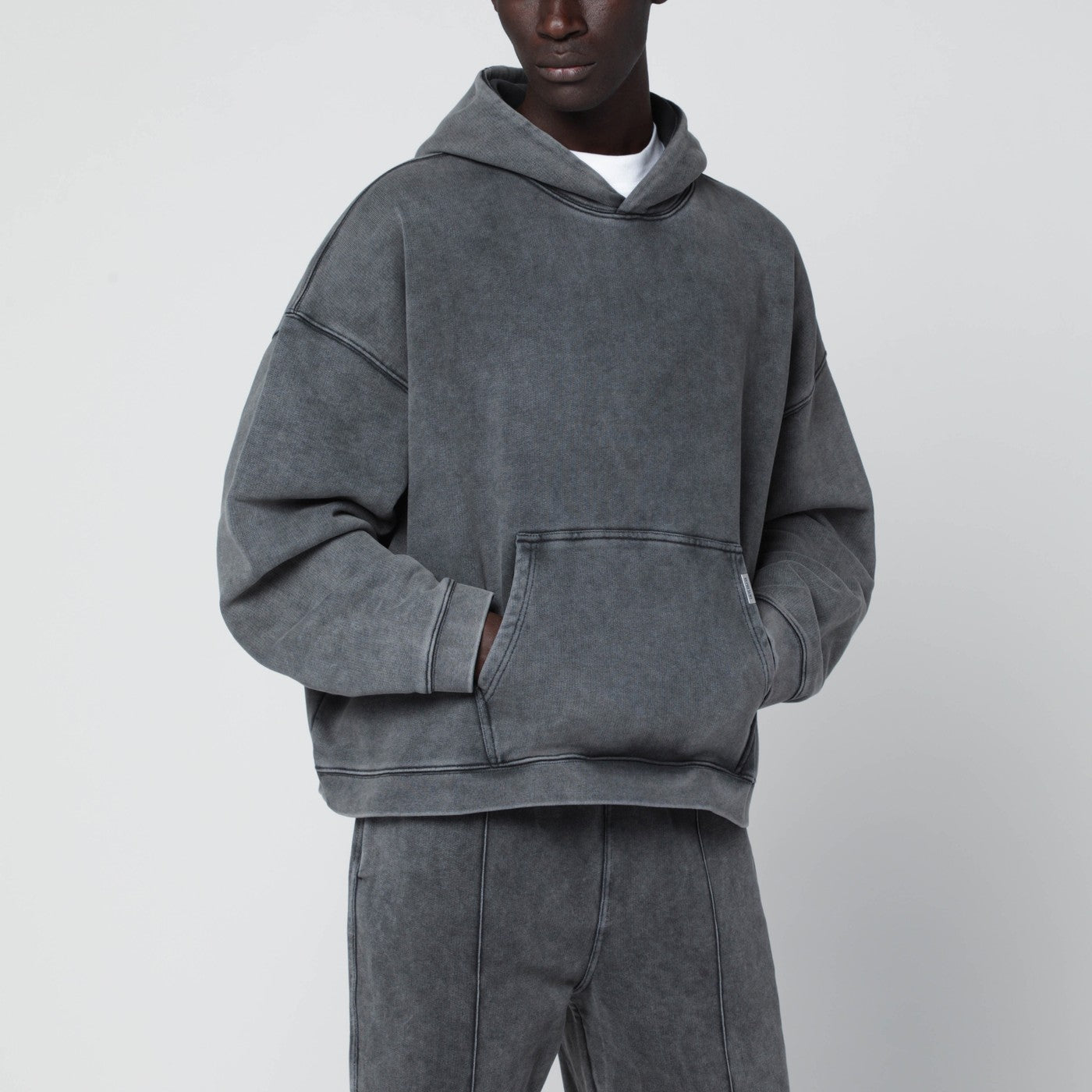 Vintage gray hoodie