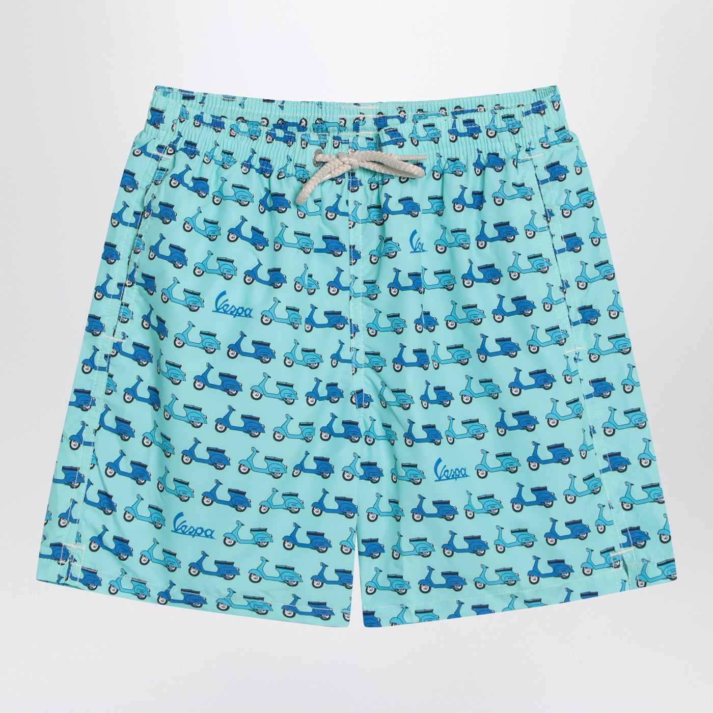 Jean Lighting swimsuit with Vespa