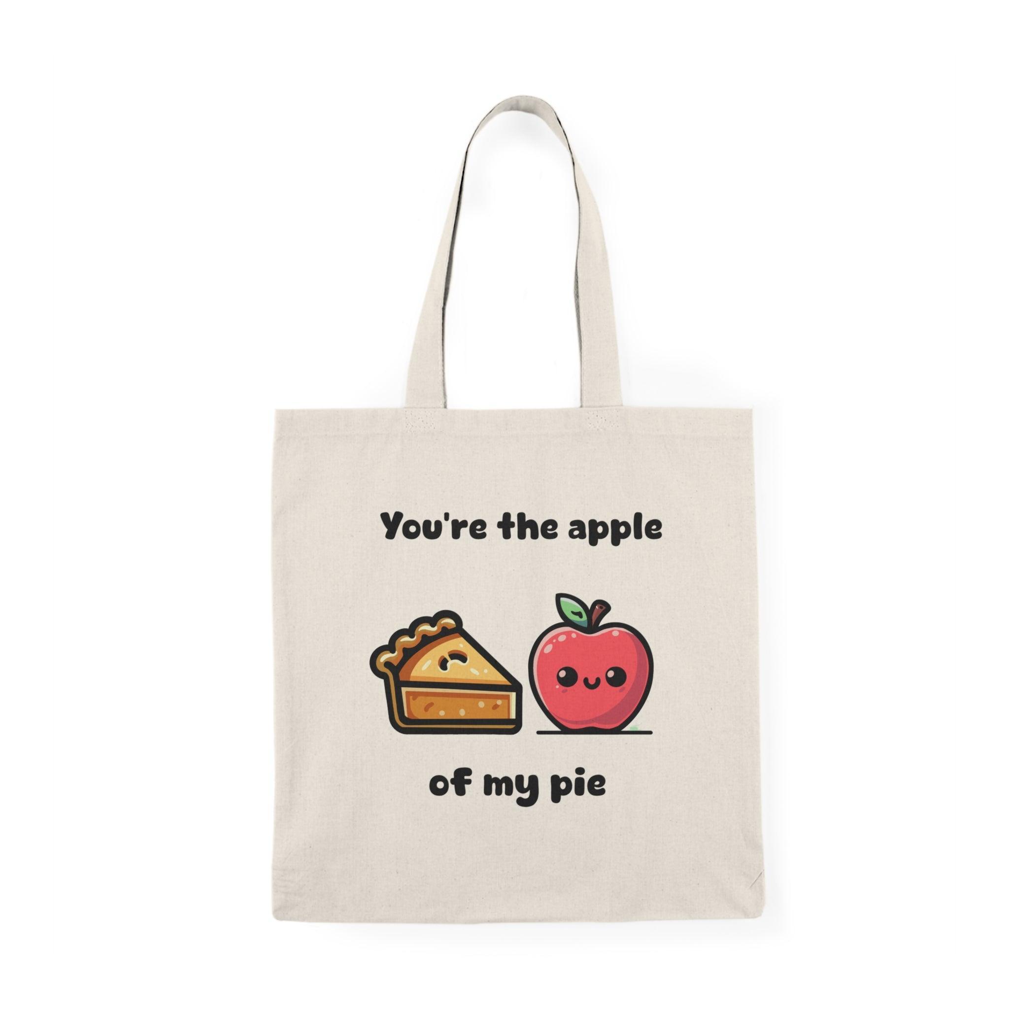 You’re the Apple of My Pie Tote Cute Pun Foodie Bag