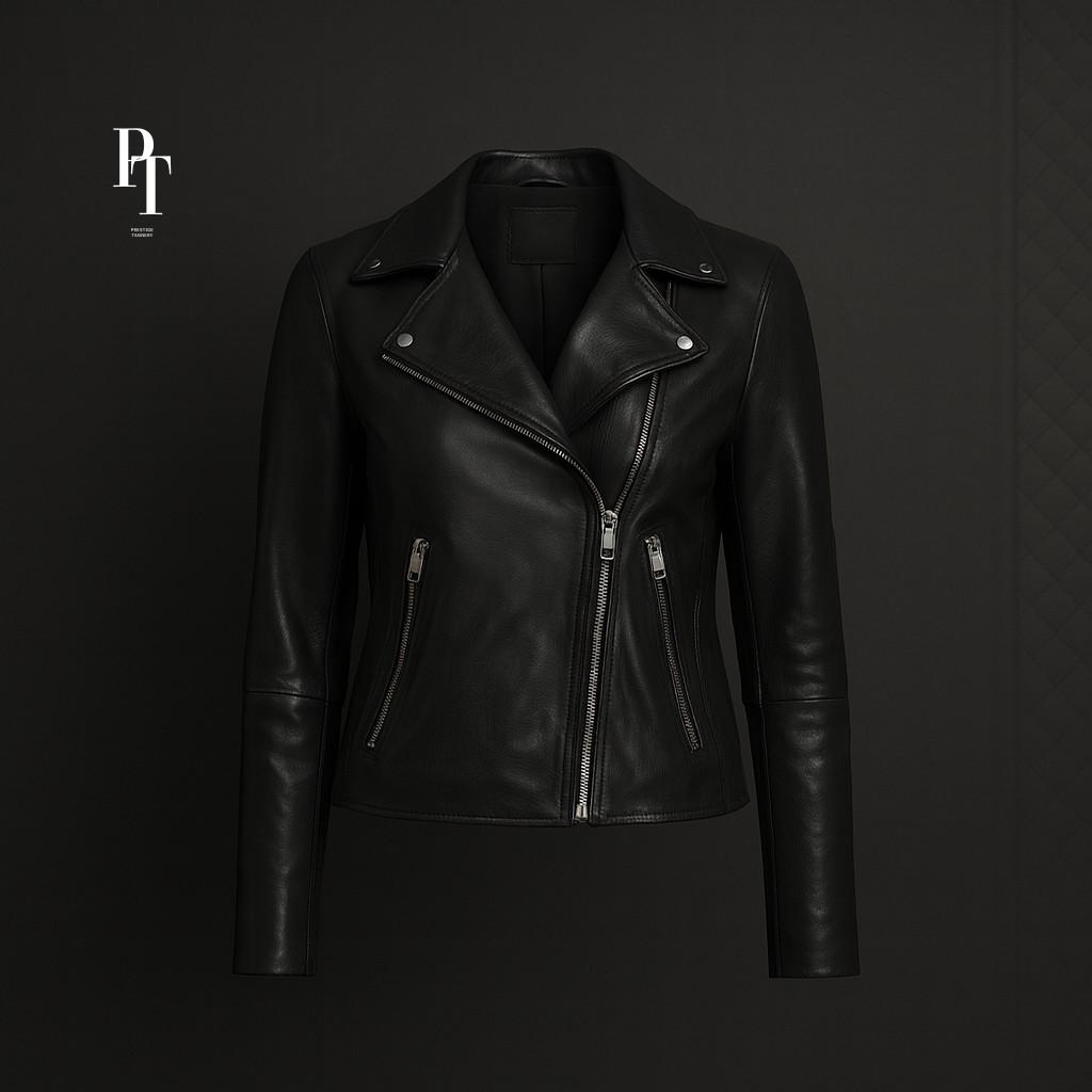 Slim - Fit leather Jacket for Women -