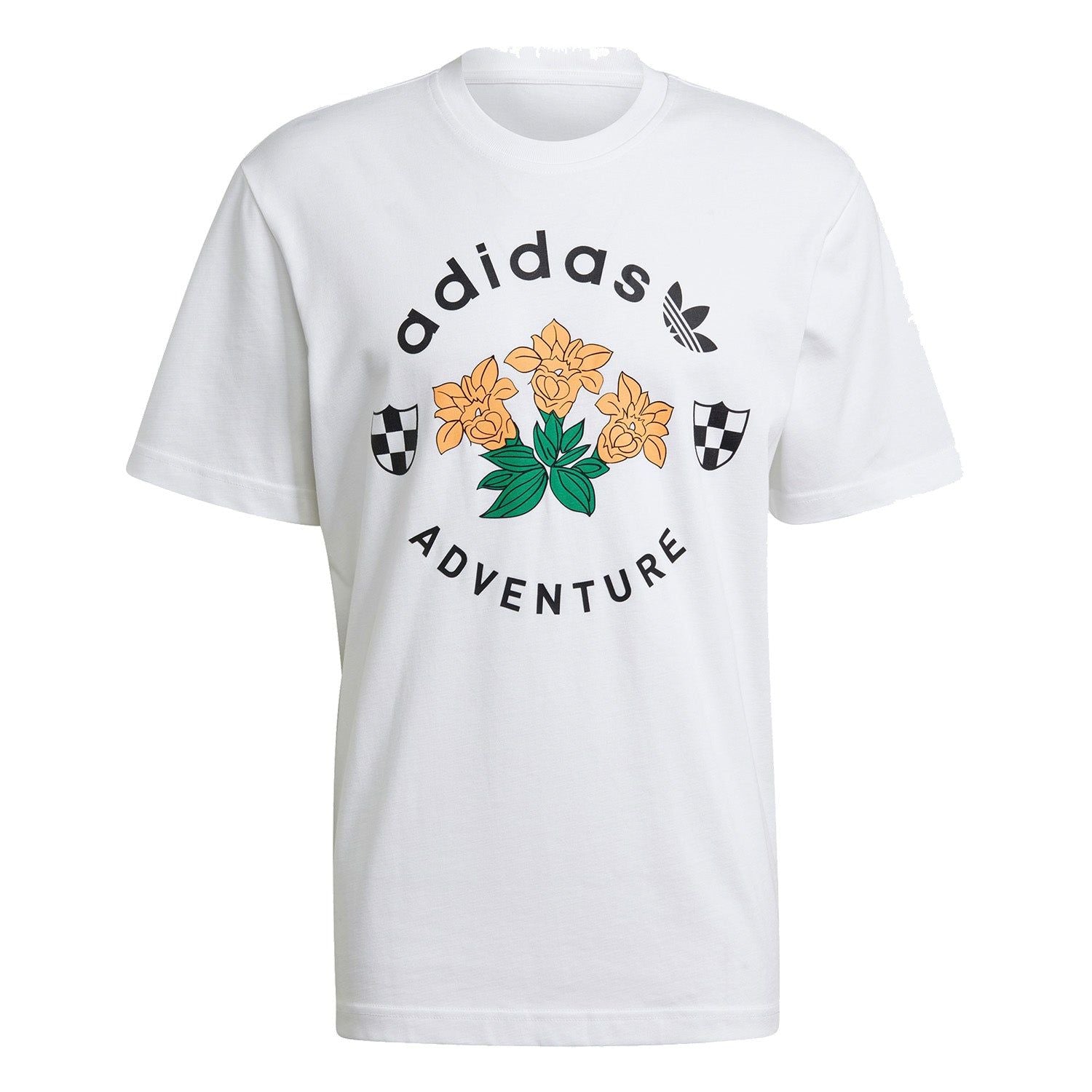 adidas Originals ADV Adventure Flowers shirt - White - White