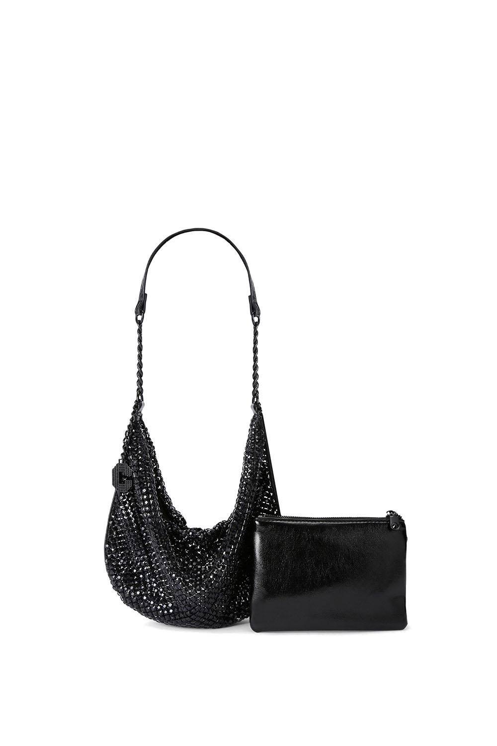 Carvela 'ciao Shoulder Bag' In Black