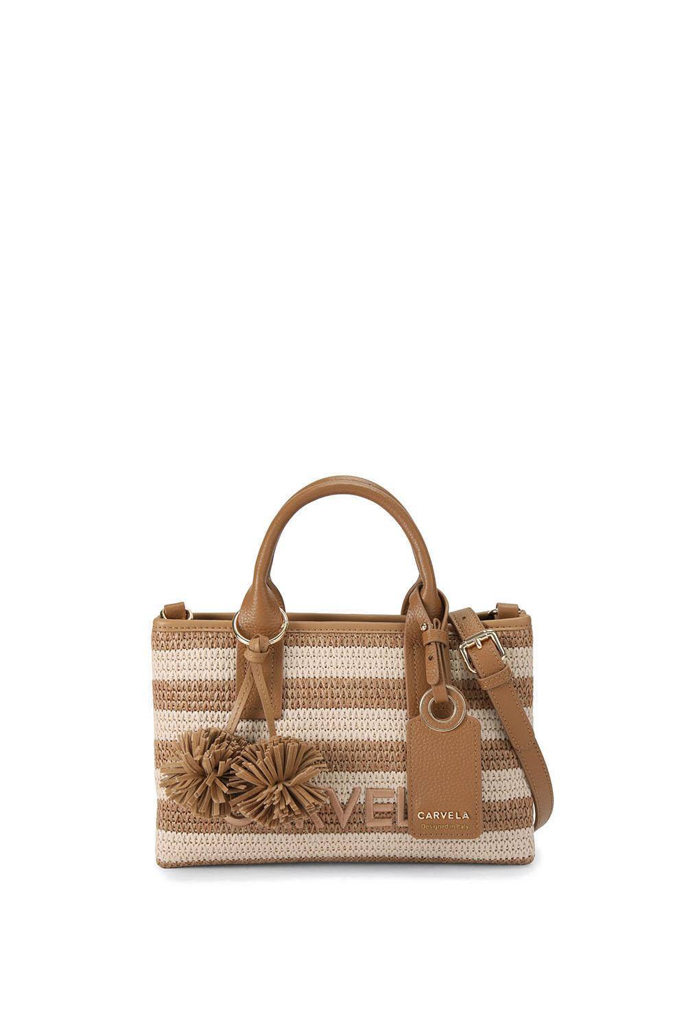 Carvela 'nina Mini Tote' Bag In Light Brown