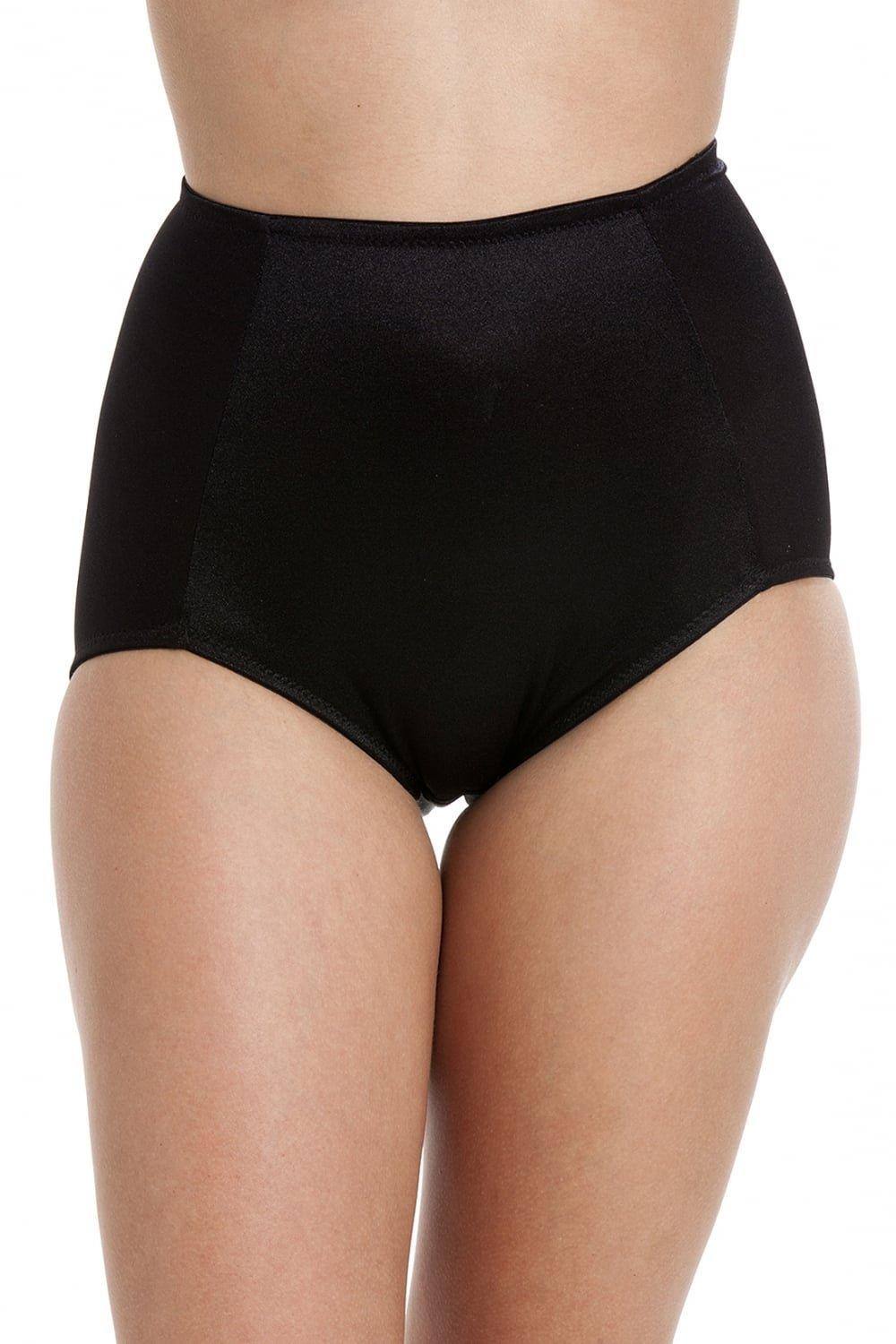 Camille Two Pack Full Support Shapewear Briefs In Black