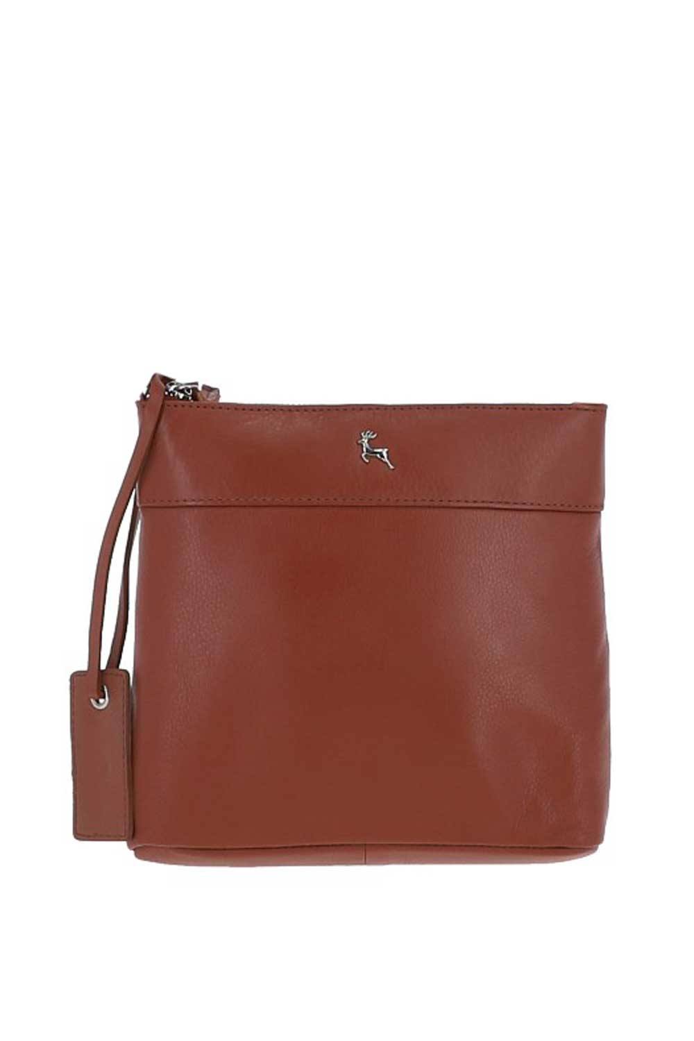 Ashwood Leather Real Leather Mini Shoulder Bag In Tan