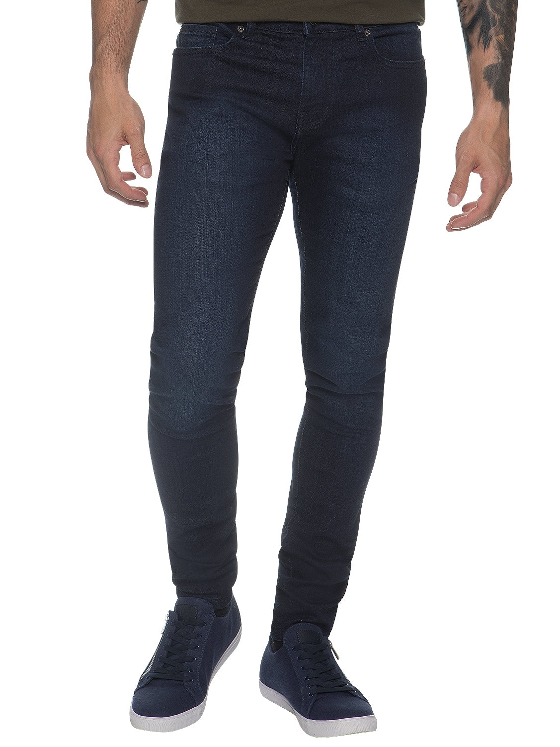 Mens Designer Stretch Skinny Fit Jeans