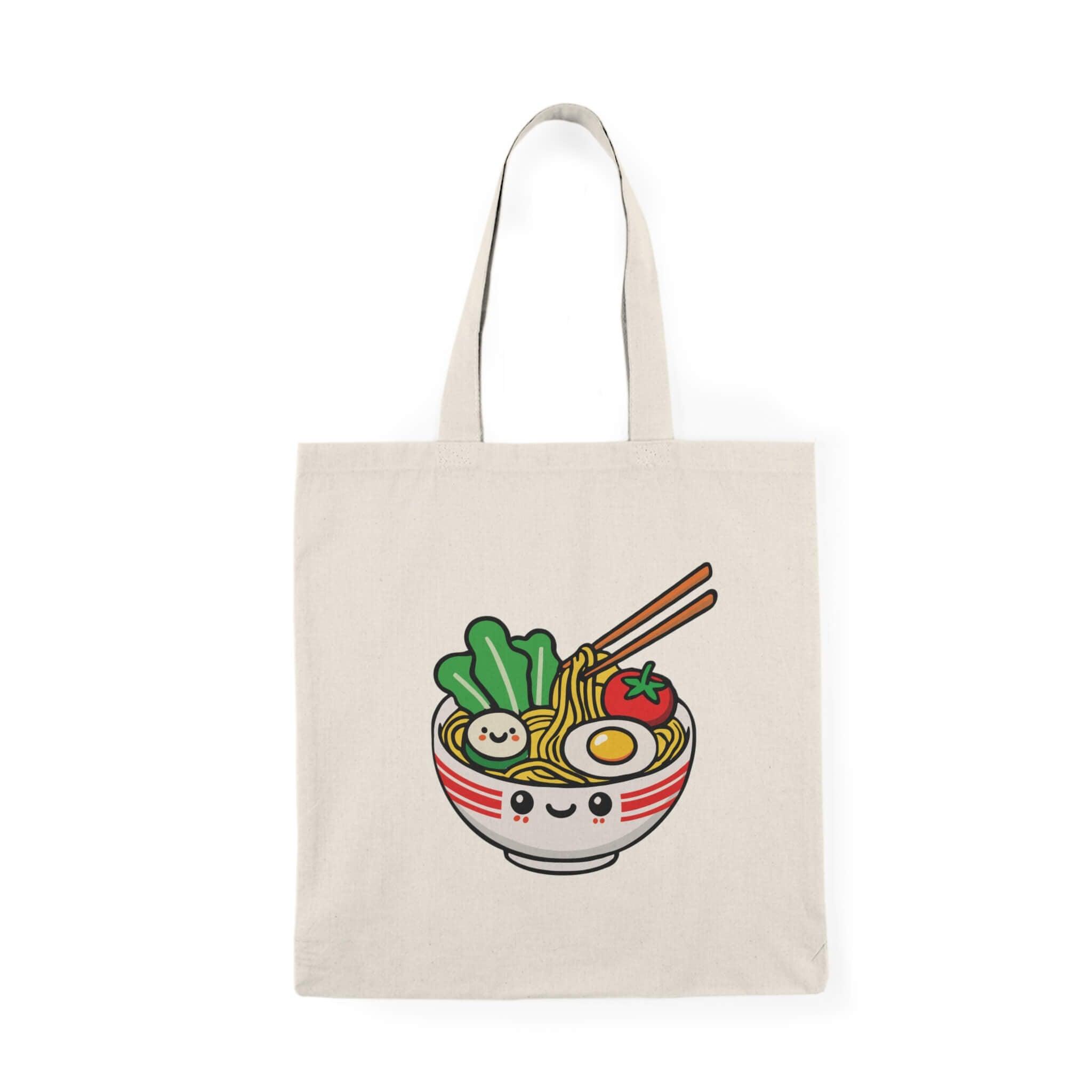 Kawaii Pho Tote Cute Foodie Reusable Bag