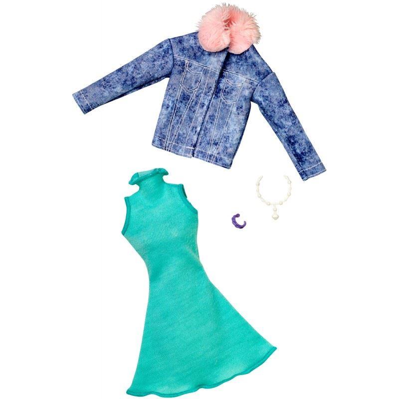 Barbie Complete Looks Jean Jacket And Light Blue Skirt Fashion Pack