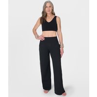 Sweaty Betty Unwind Wide Leg Trousers, Black, Women's