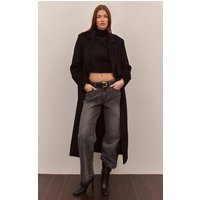 Light Grey Released Hem Straight Leg Jeans