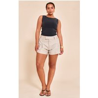 Shape Grey Tailored Adjustable Waist Shorts