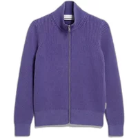 Women's zipped cardigan Armedangels Rebeccaa Gmt Dye