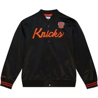 Lightweight satin jacket New York Knicks Special Script