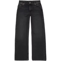 Loose Women's Jeans Nudie Jeans Wide Heidi Slow Black