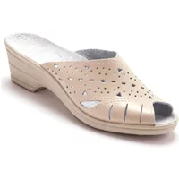 Women's leather Mules Pédiconfort