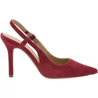 Women's suede heeled shoes Ryłko Linsey Slingback