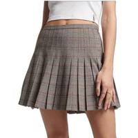 Mini skirt pleated woman Superdry Vintage