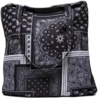 Tote bag with bandana motif Urban Classics Patchwork