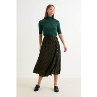 Barney Floral Printed Midi Skirt