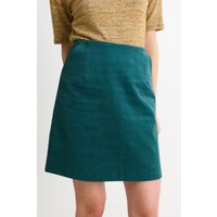 Dylan Babycord Mini Skirt Teal