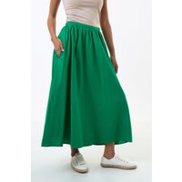 Zoeline Recycled Cotton Midaxi Skirt