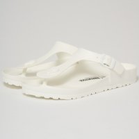 Birkenstock Womens Gizeh EVA Sandals - White .