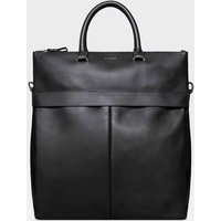 Sandqvist Andreas Leather Tote Bag - Black One Size