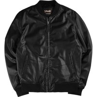 Schott NYC Leather Bomber Jacket