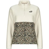 Puma ESS GRAPHIC Animal Relaxed Half-Zip Crew women's Fleece jacket in Multicolour